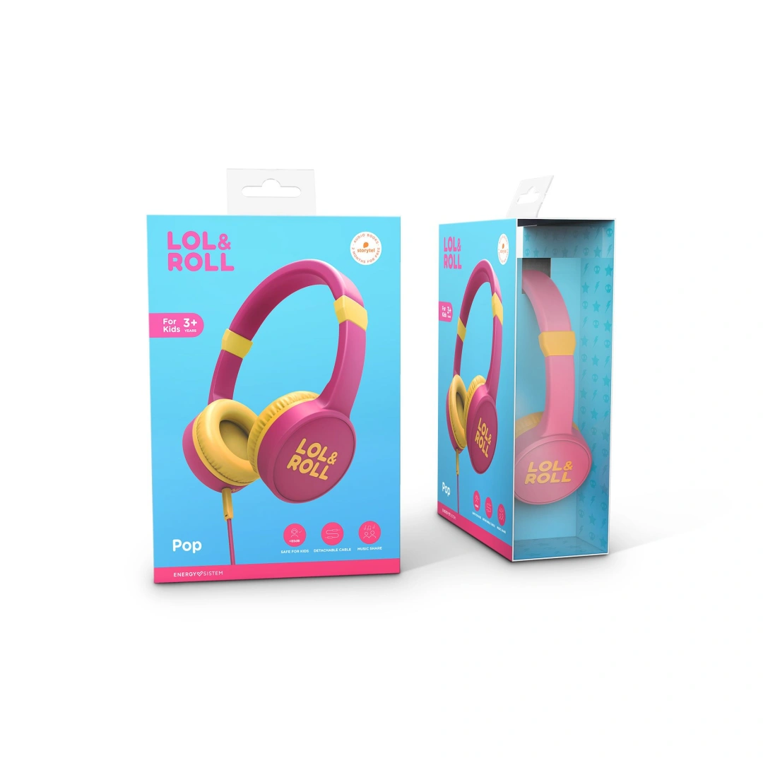 Energy Sistem Lol&Roll Pop Kids, Pink