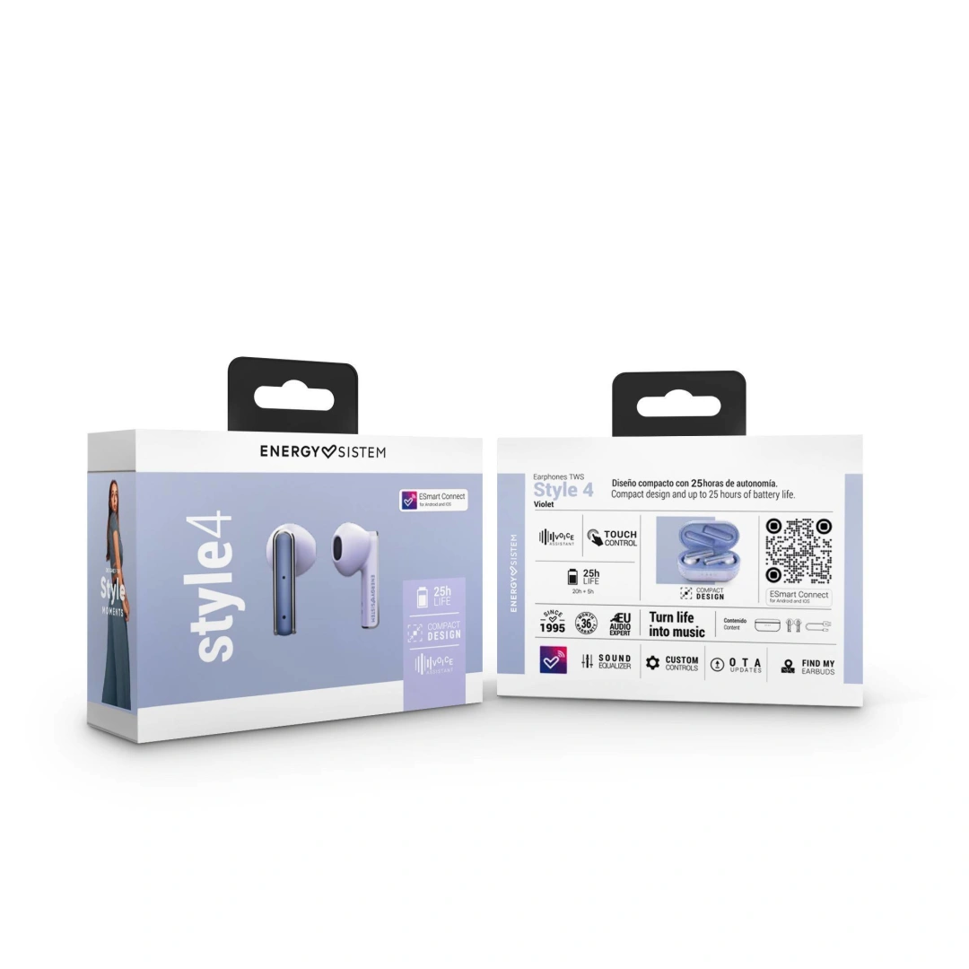 Energy Sistem True Wireless Style 4, Violet