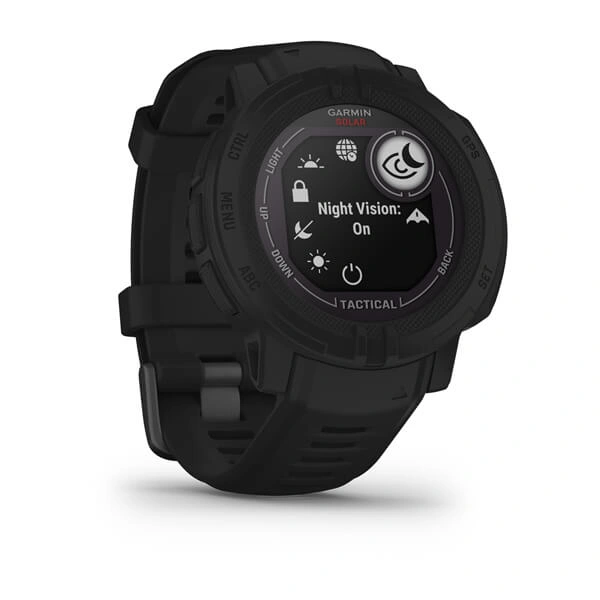 Garmin Instinct® 2 Solar – Tactical Edition, Black