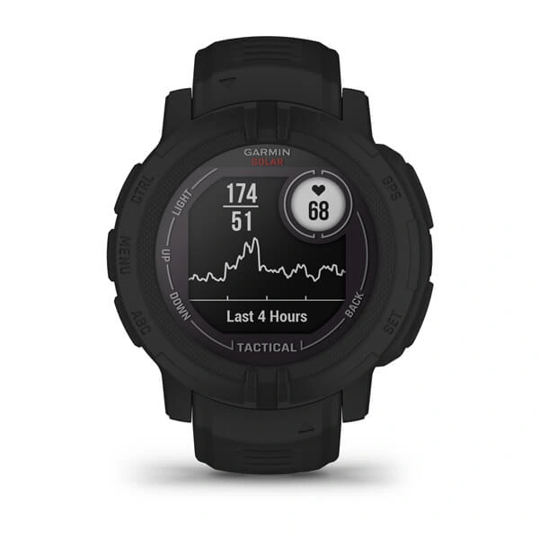 Garmin Instinct® 2 Solar – Tactical Edition, Black