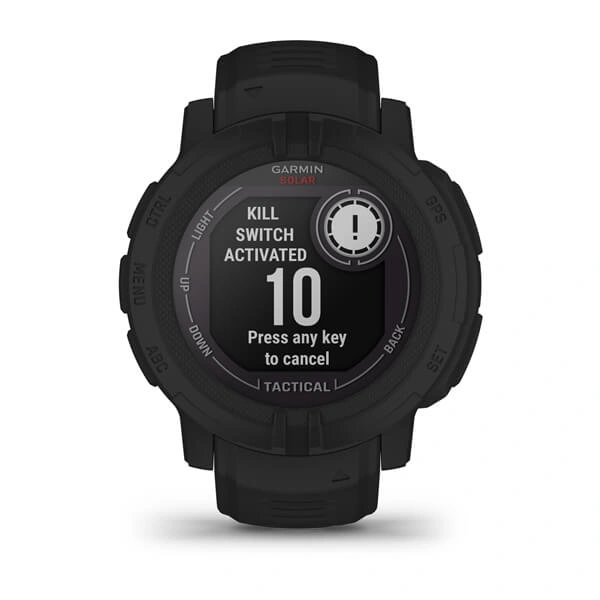 Garmin Instinct® 2 Solar – Tactical Edition, Black