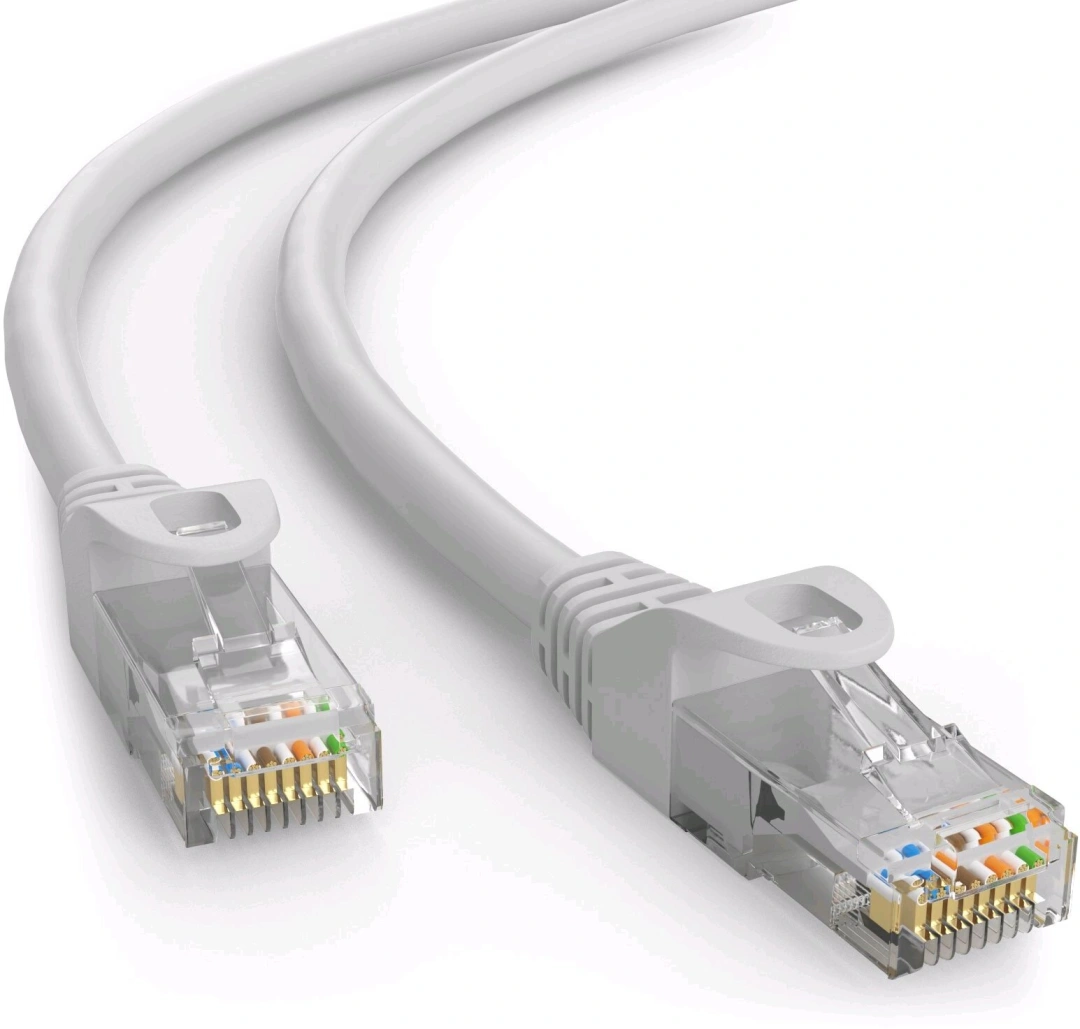 C-TECH patchcord Cat6e, UTP, šedý, 0,5m