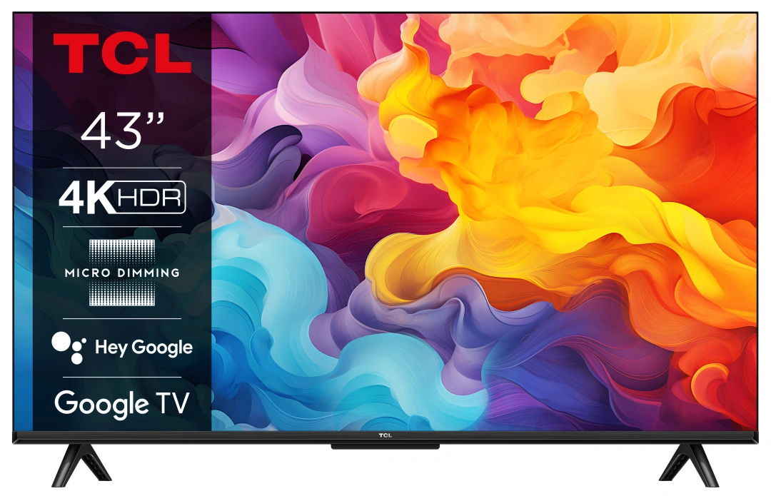 TCL 43P655 televizor(43") 4K Ultra HD Smart TV  černá