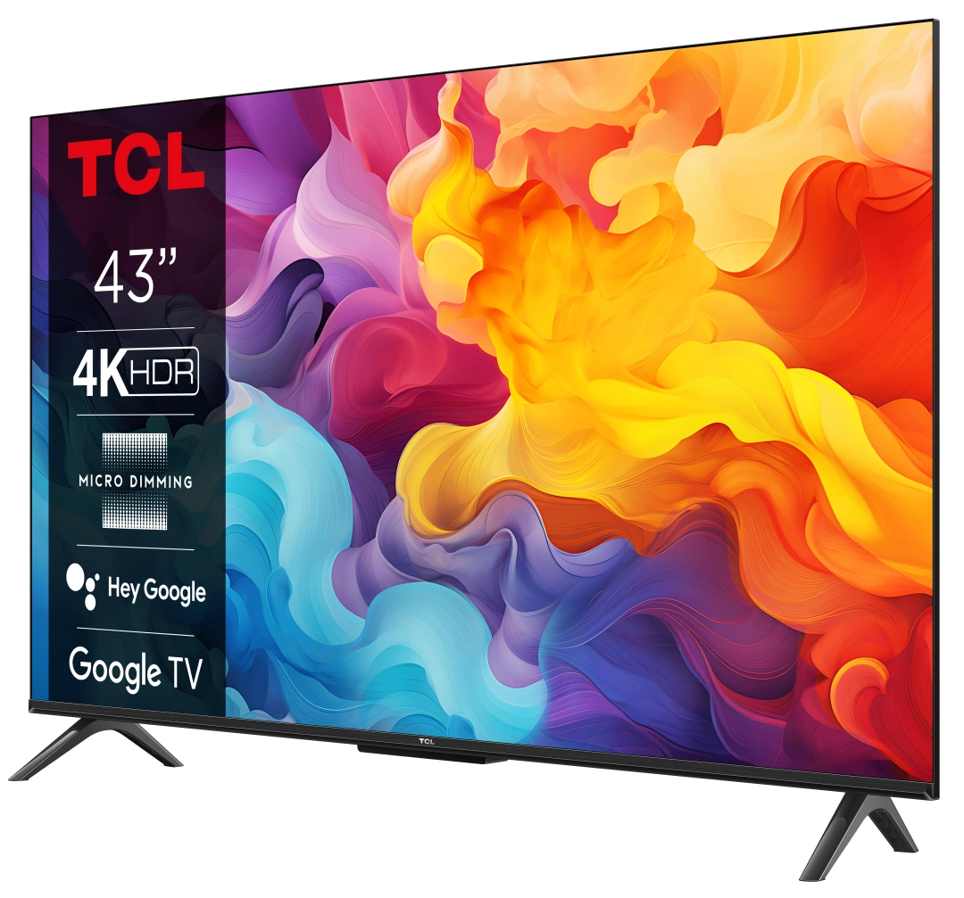 TCL 43P655 televizor(43") 4K Ultra HD Smart TV  černá