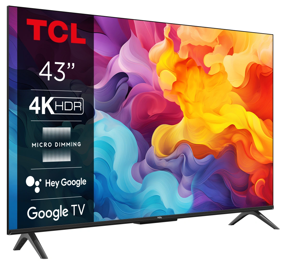 TCL 43P655 televizor(43") 4K Ultra HD Smart TV  černá