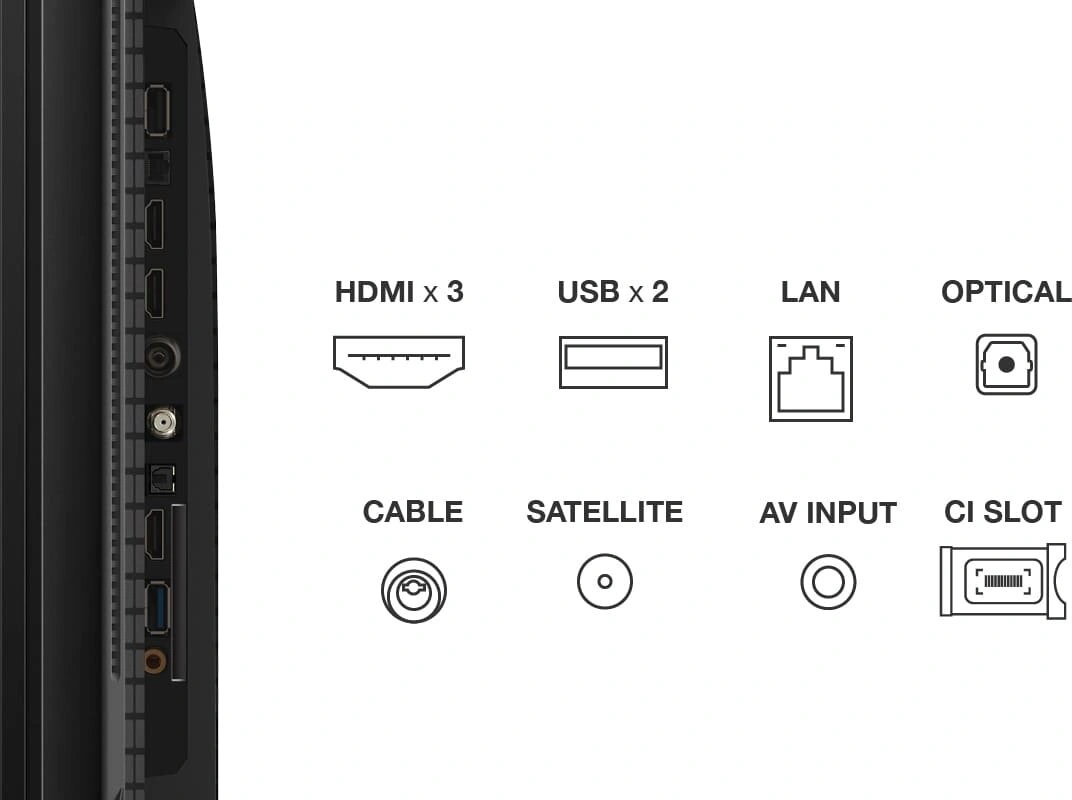 TCL 43T7B - 108cm