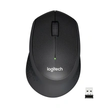 Logitech Wireless Mouse M330 Silent Plus, černá