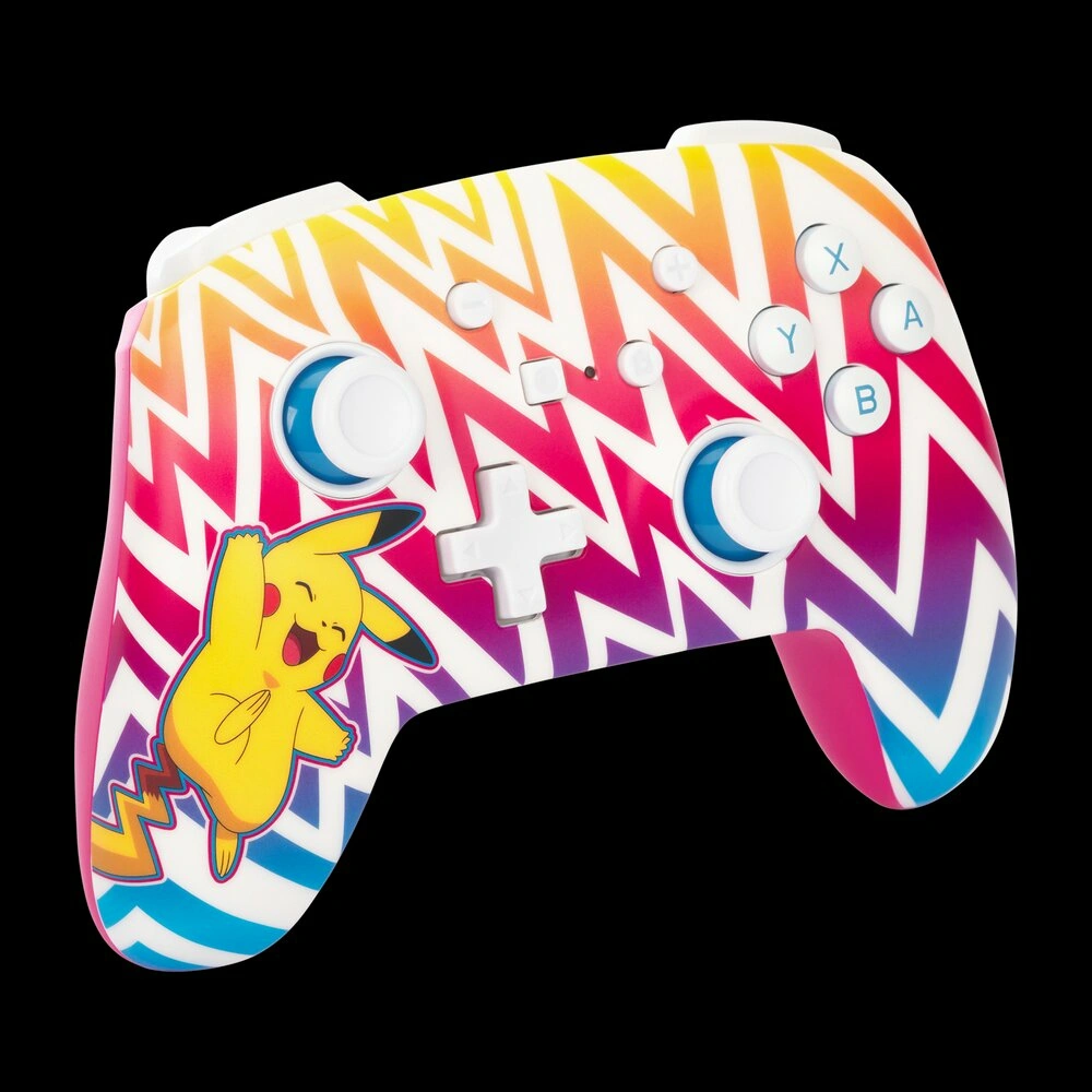 PowerA Enhanced Nabíjecí bezdrátový herní ovladač pro Nintendo Switch - Pokémon Pikachu Vibrant