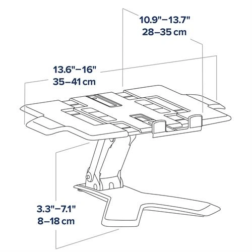 Ergotron Neo-Flex Notebook Lift Stand - Stojánek na notebook - černá