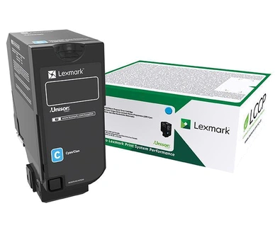 Lexmark CS727/CS728/CX727 Cyan Return Programme Toner Cartridge - 10 000 stran