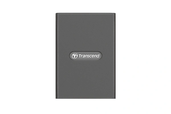 Transcend RDE2, USB-A, USB-C/CFexpress typ B, šedá