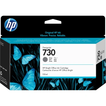 HP 730, P2V66A, 130ml, šedá