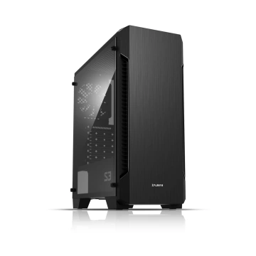 Zalman case miditower S3, ATX/mATX/Mini-ITX, USB3.0, black