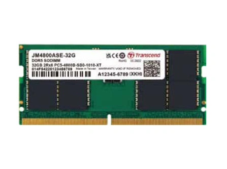 Transcend DDR5 16GB 4800 CL40 SO-DIMM