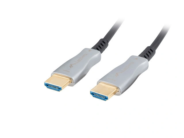 Lanberg HDMI 2.0 Cable 100m, Black-gold