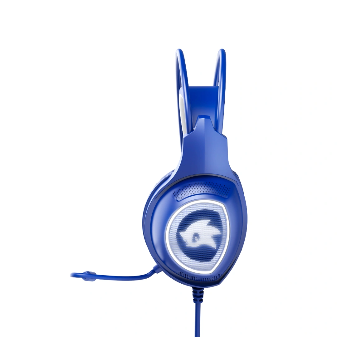 Energy Sistem Gaming Headphones ESG 2 Sonic,herní sluchátka s bílým LED osvětlením a podobiznou lege