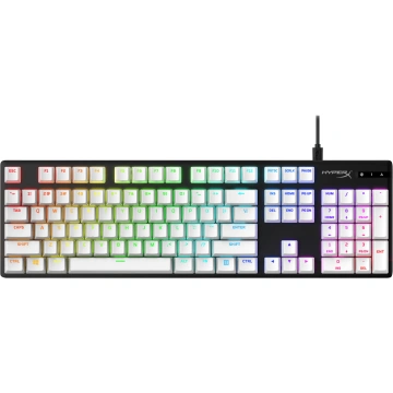 HyperX PBT Keycaps - (US) (519T5AA#ABA) white