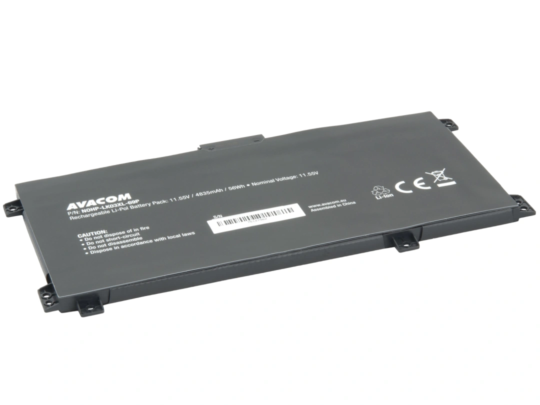 Baterie Avacom HP Envy X360 15-bp series Li-Pol 11,55V 4835mAh 56Wh (NOHP-LK03XL-69P)