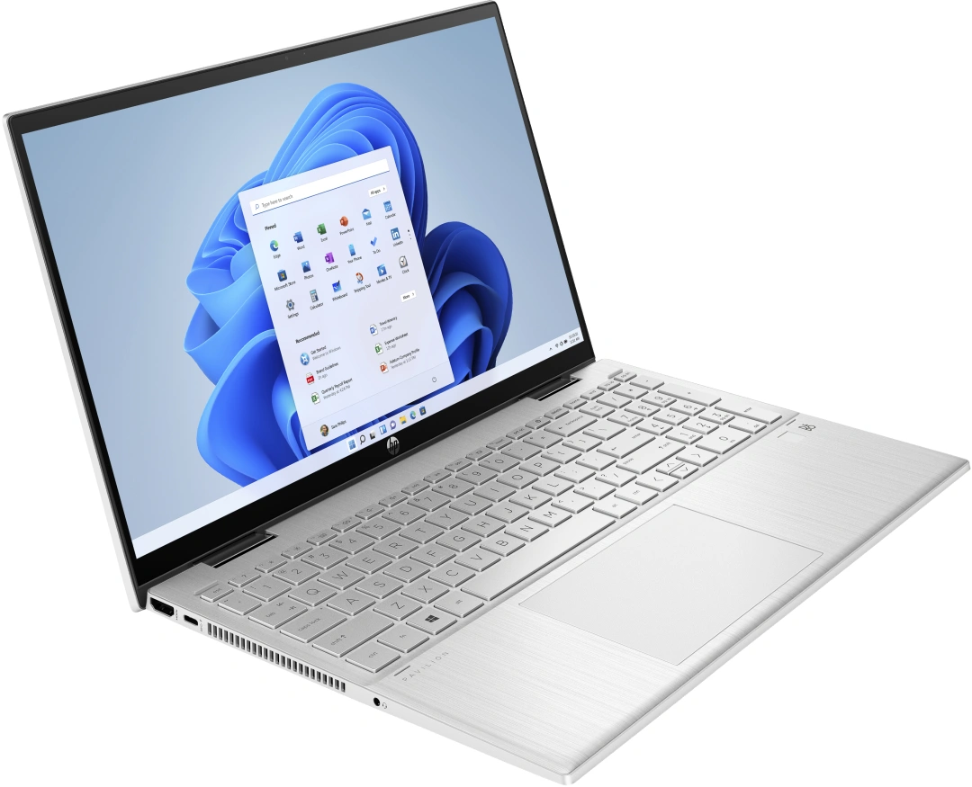 HP Pavilion x360 15-er1022nc, stříbrná (8E517EA)