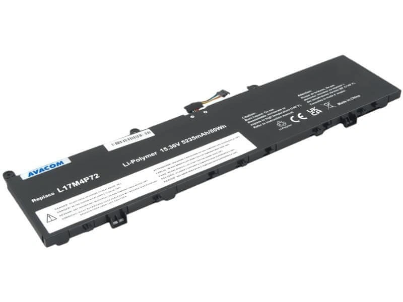 Avacom Lenovo ThinkPad P1 Gen.1, Gen2. Li-Pol 15,36V 5235mAh 80Wh