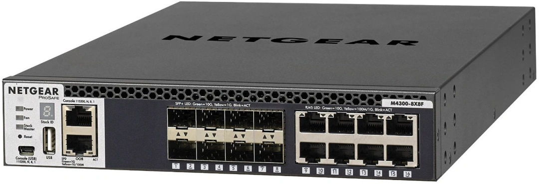 NETGEAR M4300-8X8F ProSafe