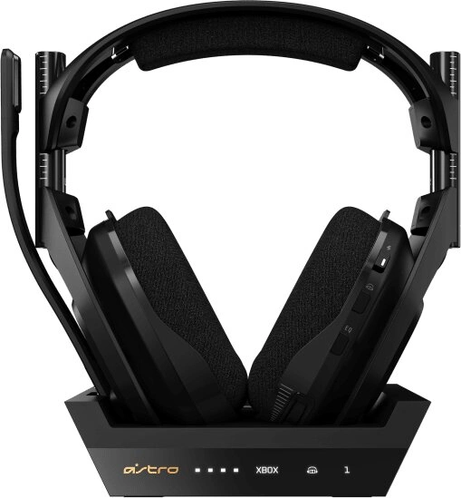 Logitech Astro A50 + Base Station, černá/zlatá Xbox One/PC