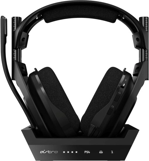 Logitech Astro A50 + Base Station, černá/šedá PS4/PC