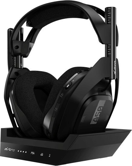 Logitech Astro A50 + Base Station, černá/šedá PS4/PC