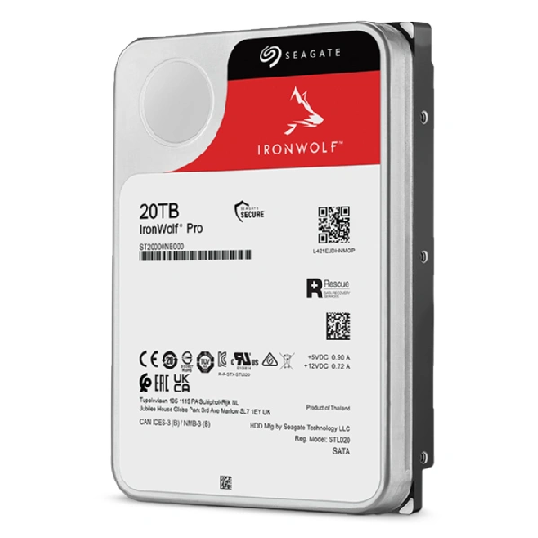 Seagate IronWolf Pro 20TB 2Tb  (ST20000NT001)