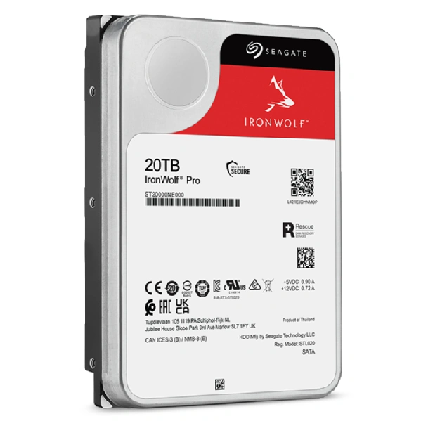 Seagate IronWolf Pro 20TB 2Tb  (ST20000NT001)