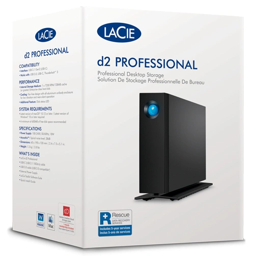 Seagate, LaCie d2 Professional 20TB USB-C