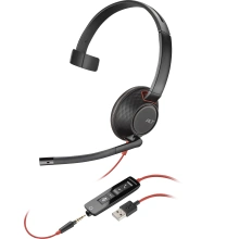 POLY Monaurální headset Poly Blackwire 5210 USB-A