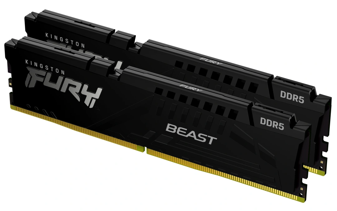 KINGSTON 32GB 6000MT/s DDR5 CL36 DIMM (Kit of 2) FURY Beast Black EXPO