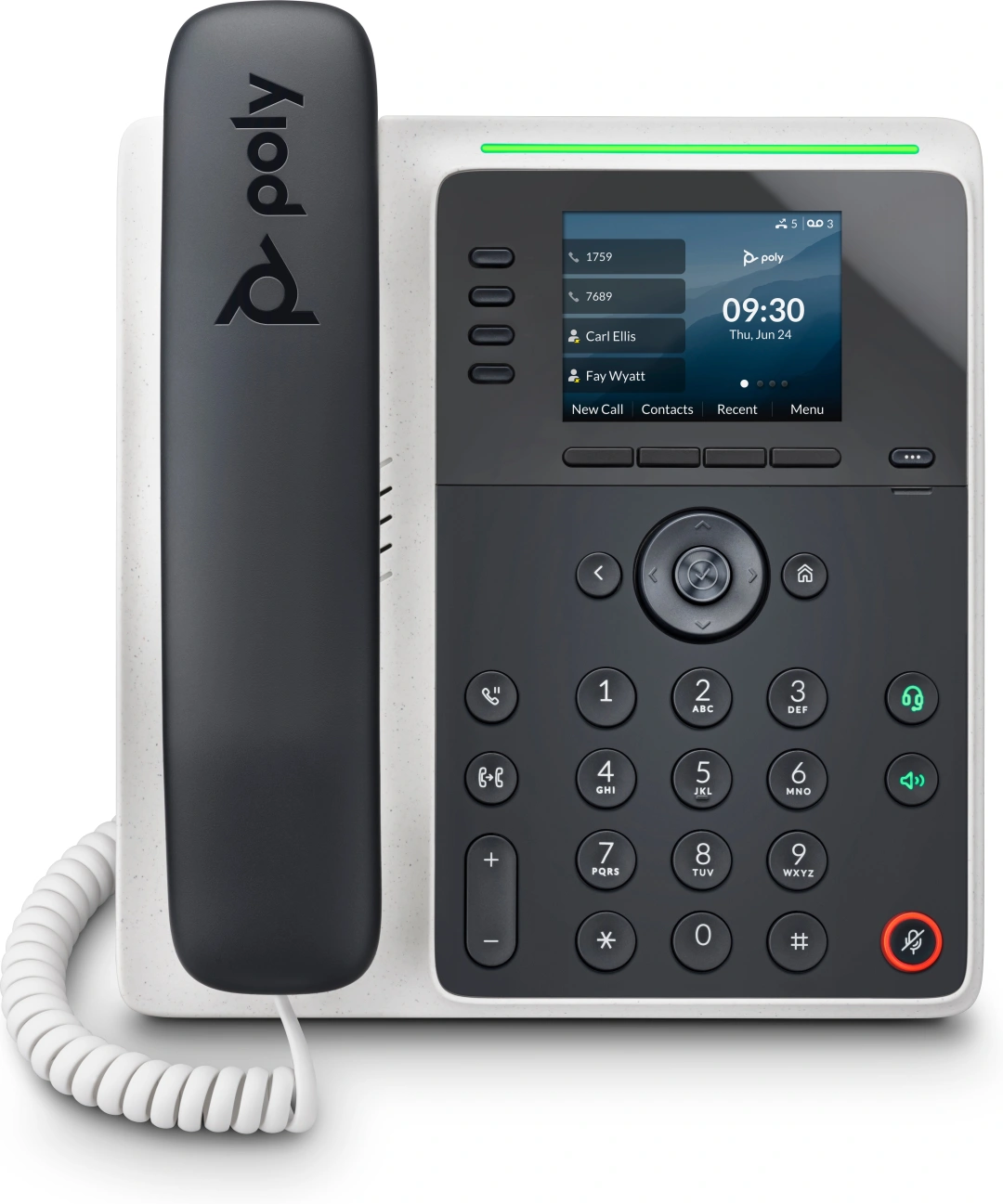 POLY IP telefon Poly Edge E220 s podporou technologie PoE