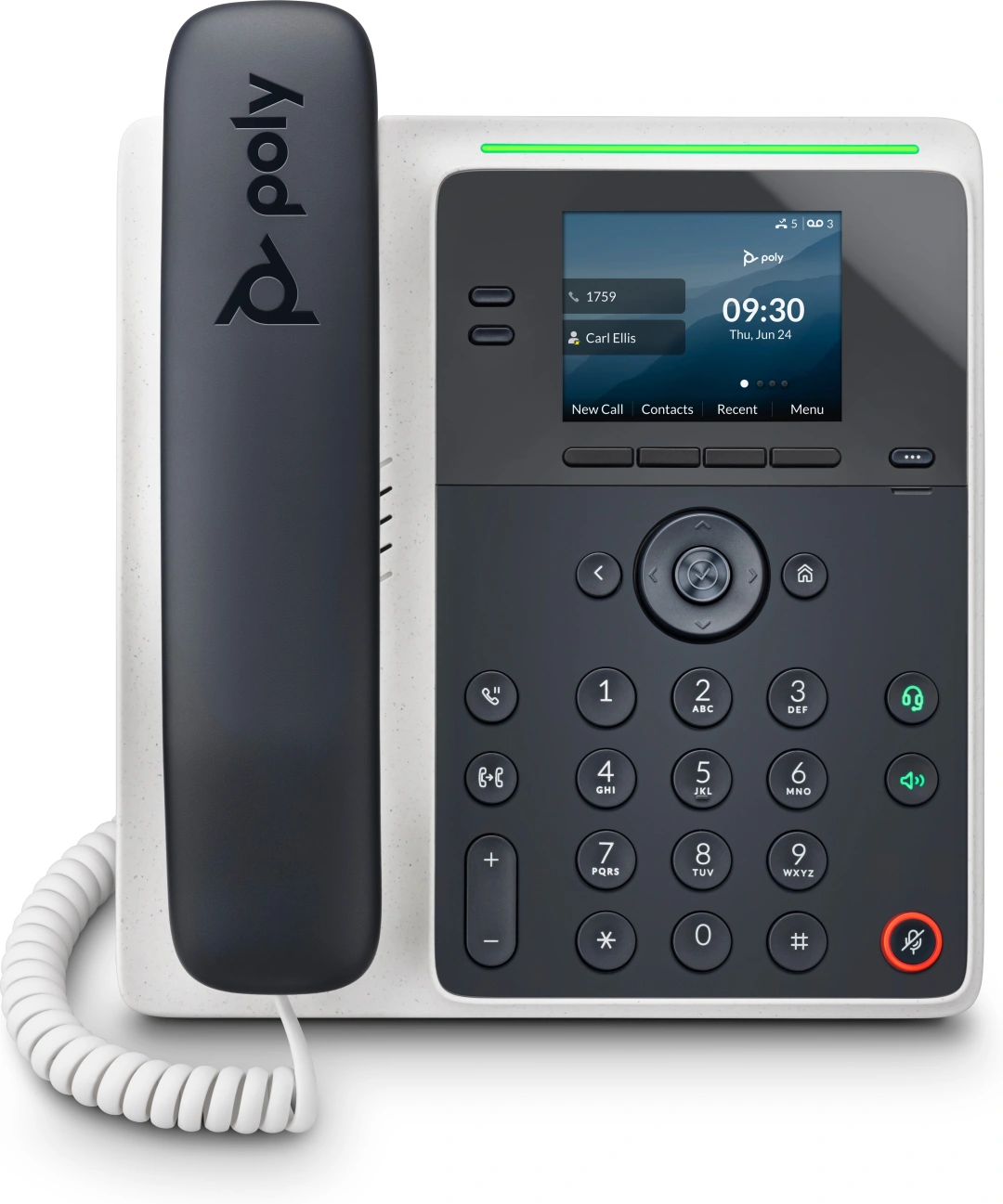 POLY IP telefon Poly Edge E100 s podporou technologie PoE