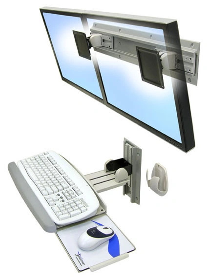 Ergotron Neo-Flex Dual Monitor Wall Mount 28-514-800