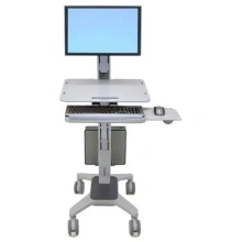 Ergotron WorkFit C-Mod, Single Display Sit-Stand Workstation