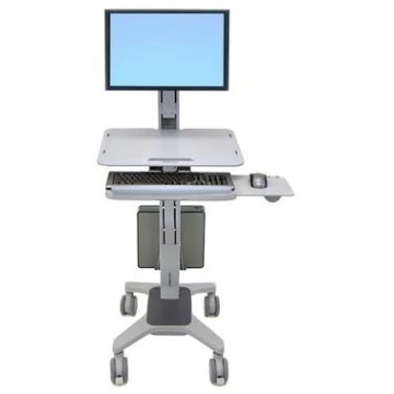 Ergotron WorkFit C-Mod, Single Display Sit-Stand Workstation