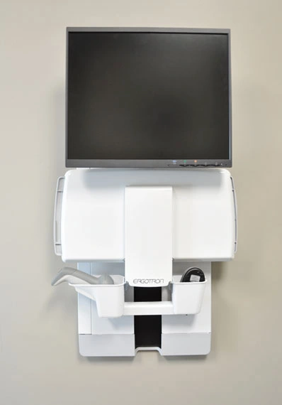 Ergotron StyleView Vertical Lift, Patient Room