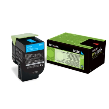 Lexmark 802C cyan cartridge