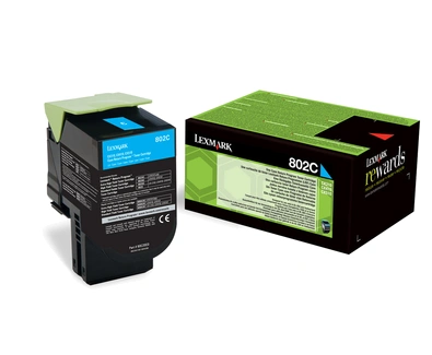 Lexmark 802C cyan cartridge