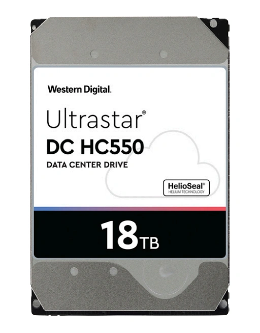 WD Ultrastar DC HC550, 3,5 18TB