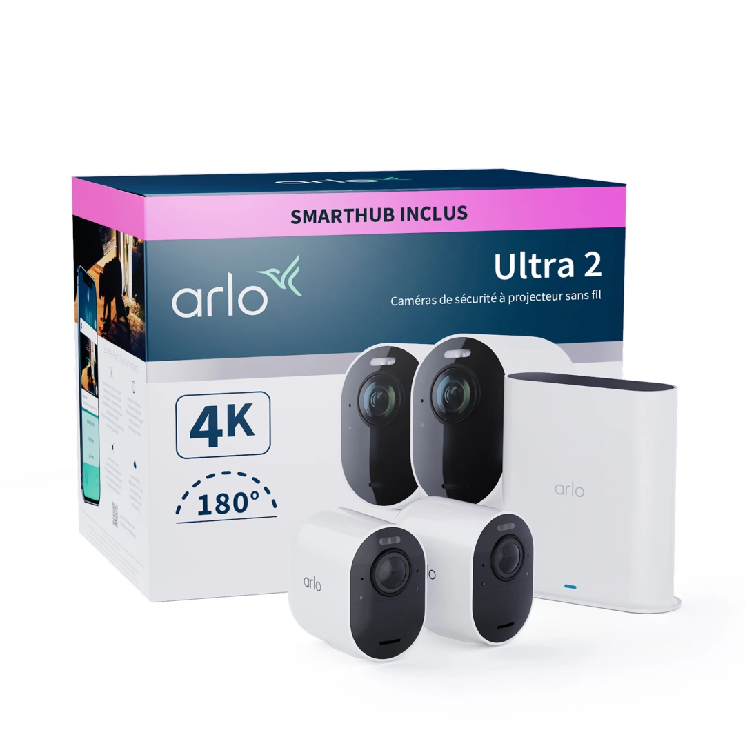 Arlo Ultra 2 - brána + 2x kamera