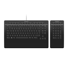 3Dconnexion Keyboard Pro s Numpad, US/INT, QWERTY