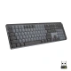 Logitech MX Mechanical Wireless Illuminated Performance Keyboard - GRAPHITE - US INT'L - 2.4GHZ/BT - CLICKY