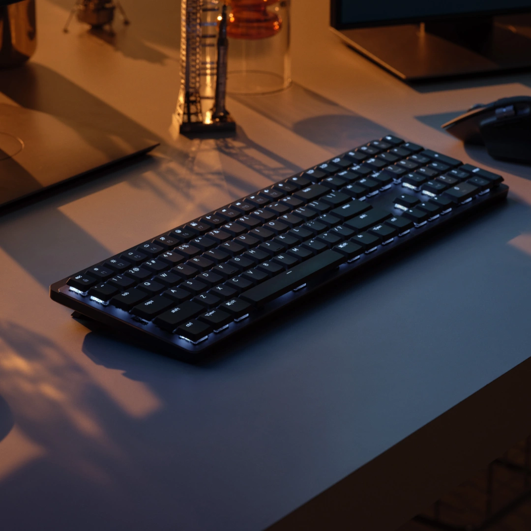 Logitech MX Mechanical Wireless Illuminated Performance Keyboard - GRAPHITE - US INT