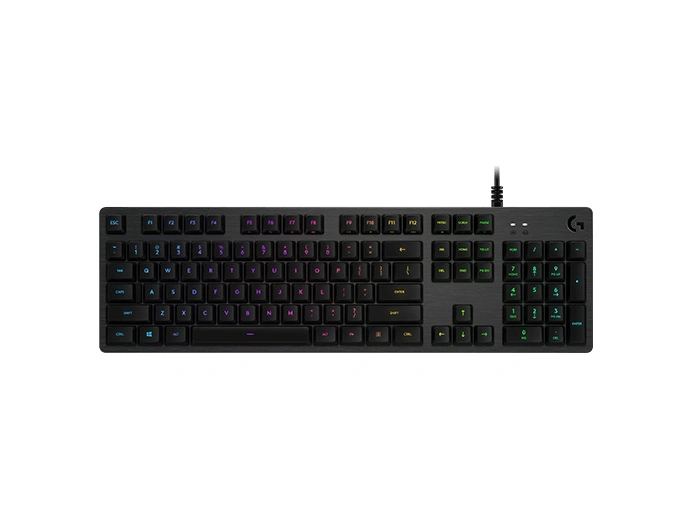 Logitech G G512 CARBON LIGHTSYNC RGB Mechanical Gaming Keyboard with GX Brown switches