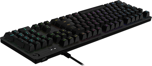 Logitech G G512 CARBON LIGHTSYNC RGB Mechanical Gaming Keyboard with GX Brown switches