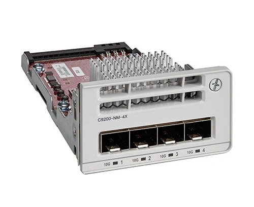 Cisco Catalyst 9200 Series Network Module - Expanzní modul - 10 Gigabit SFP+ x 4 - pro Catalyst 9200