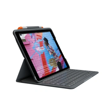 LOGITECH, Slim Folio iPad 7th+8th gen Graphite FR